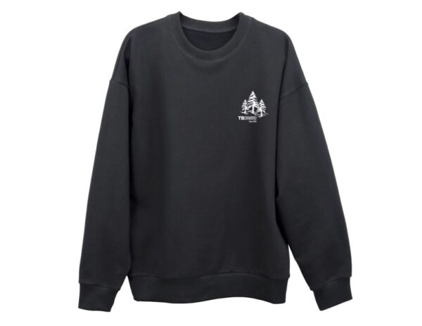 CREW NECK TB SNWBRD "PINE" LOGO