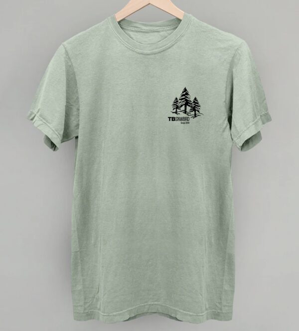 T-SHIRT TB SNWBRD "PINE" LOGO